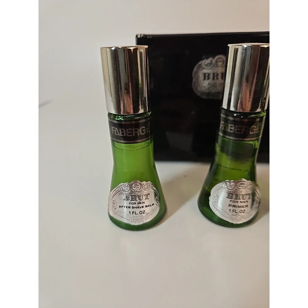 Vintage Faberge Brut for Men Shaving Gift Set w/ Original‎ Packaging